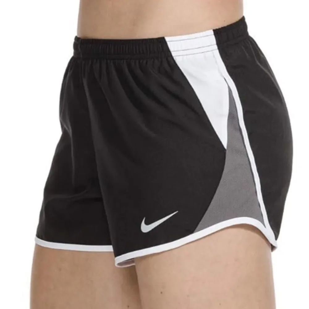 Nike DRI-FIT 10K Running Shorts in Black/White/Dark Grey/Wolf Grey Size XS